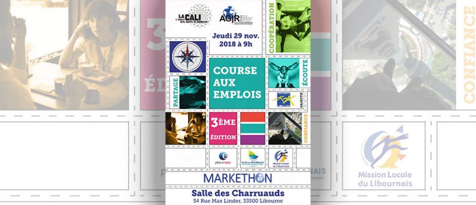 Le Markethon – 3ème édition : une action complémentaire au forum de l’emploi  