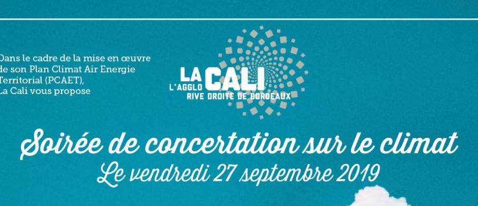 Soirée de concertation sur le climat