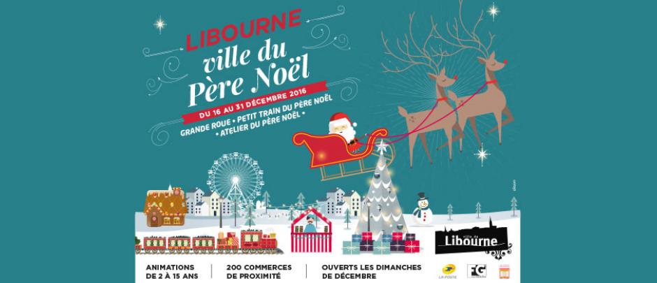 Libourne ville du Père Noël