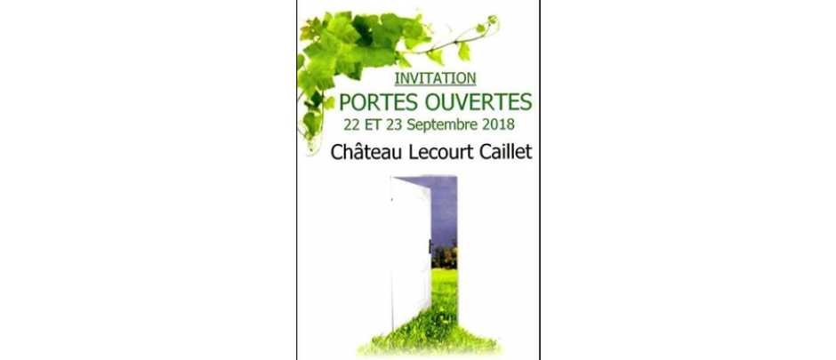 Portes ouvertes Château Lecourt Caillet