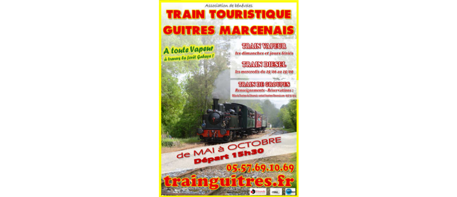 Train touristique de Guîtres